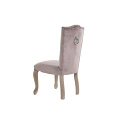 Dining Chair DKD Home Decor Pink Natural 51 x 47,5 x 101 cm