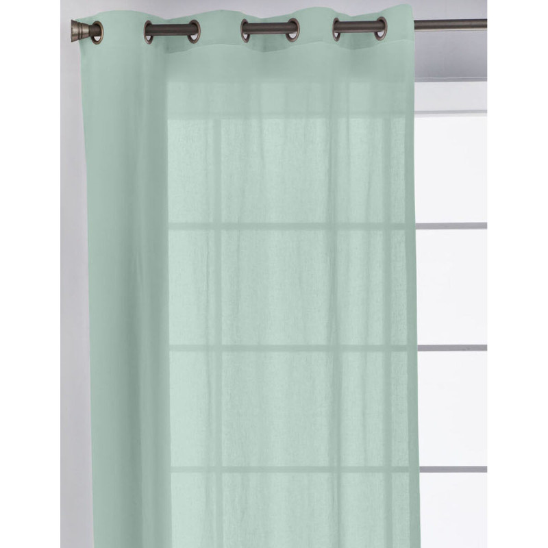 Curtain Naturals   Green 200 x 260 cm