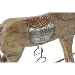 Rocking horse DKD Home Decor Rocker Horse 61,5 x 13,5 x 62 cm