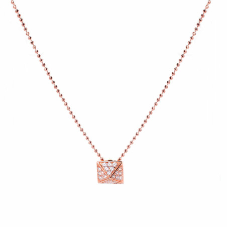 Ladies' Necklace Sif Jakobs P1851-CZ-RG 23 cm