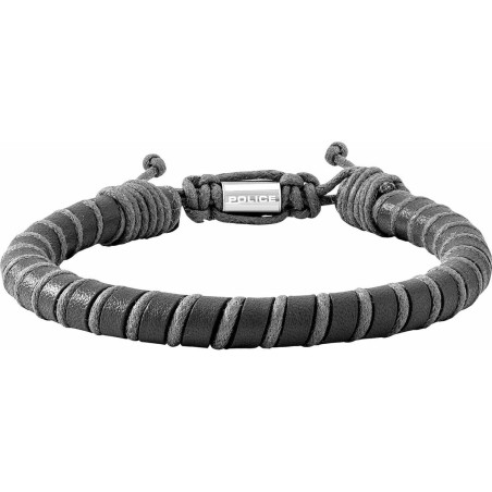 Men's Bracelet Police PJ26486BLB.01 Leather 19 cm