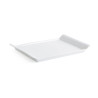 Snack tray Quid Gastro Fresh 26 x 18 cm Ceramic White (6 Units)