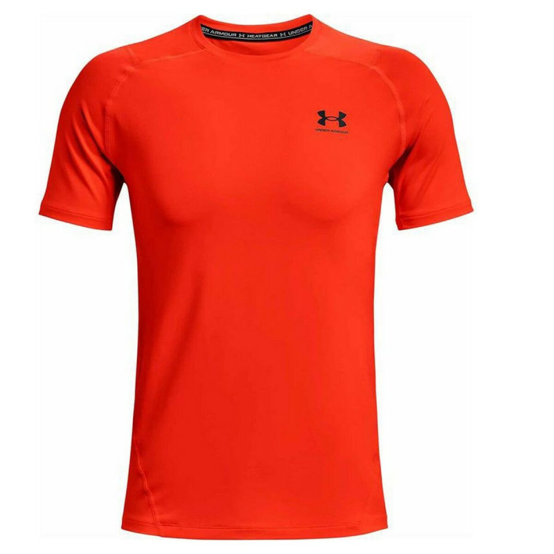 Men’s Short Sleeve T-Shirt Under Armour HeatGear Red