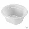 Set of reusable bowls Algon 250 ml White Plastic 12 Pieces (36 Units)