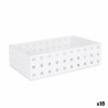 Drawer Organizer Confortime White 20,6 x 13,7 x 6,2 cm (18 Units)