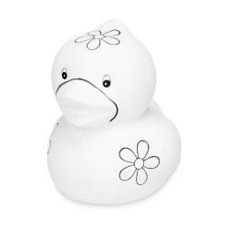 Paint Your Own Money Box Duck 9,2 x 12 x 10,2 cm Ceramic (12 Units)