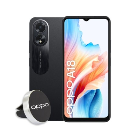 Smartphone Oppo A18 6,56" 4 GB RAM 128 GB Black MediaTek Helio G85