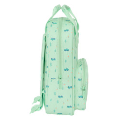 Child bag Safta Coches Green 20 x 28 x 8 cm