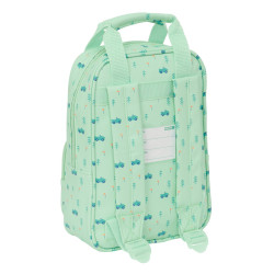 Child bag Safta Coches Green 20 x 28 x 8 cm