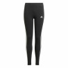 Sports Leggings for Children Adidas Essentials 3 Stripes Black