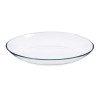 Serving Platter Invitation Oval Transparent Glass 820 ml (13 Units)