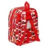 Child bag Cars Let's race Red White (22 x 27 x 10 cm)