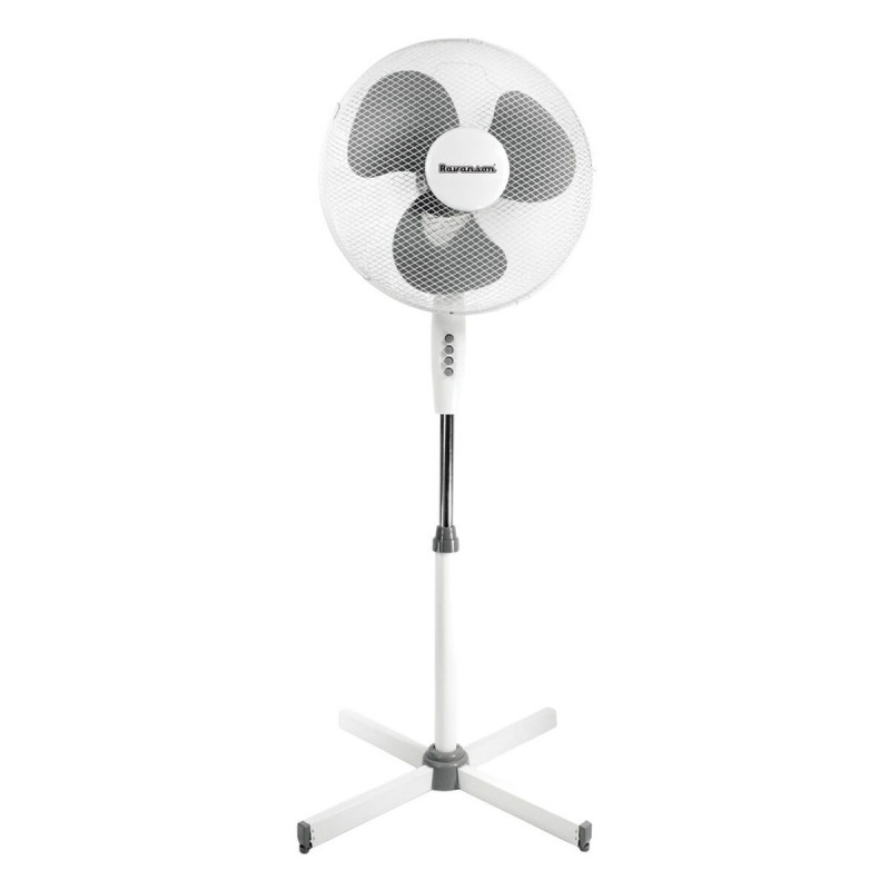 Freestanding Fan Ravanson WT-1040S White Grey 45 W