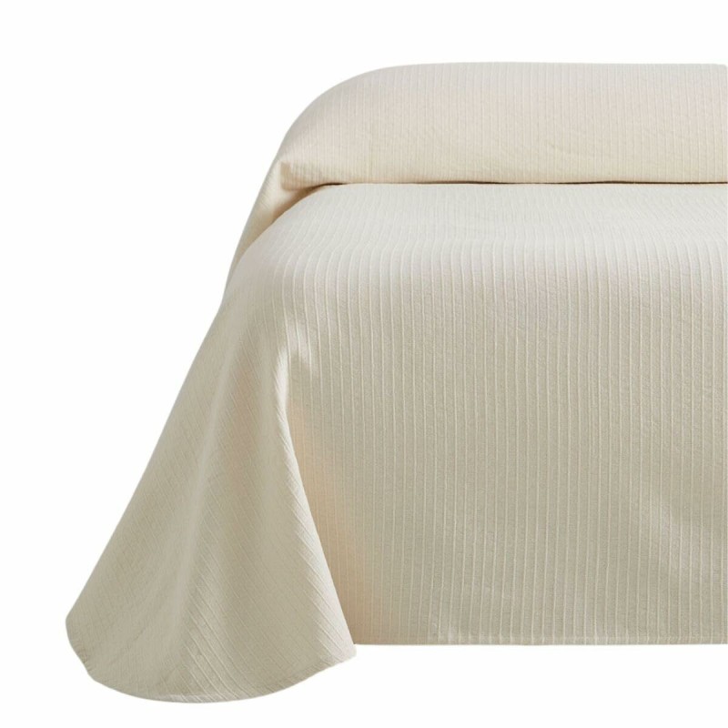 Bedspread (quilt) Alexandra House Living Bali Cream 250 x 270 cm