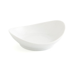 Snack tray Quid Gastro Fun White Ceramic 14 x 11 cm (12 Units)