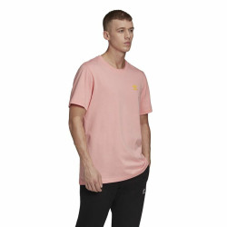 Men’s Short Sleeve T-Shirt Adidas Frontback Pink