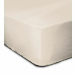 Fitted sheet Lovely Home Beige 90 x 190 cm