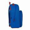 School Bag F.C. Barcelona Maroon Navy Blue