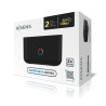 Dual Dock Station Aisens ASDS-D01B Black