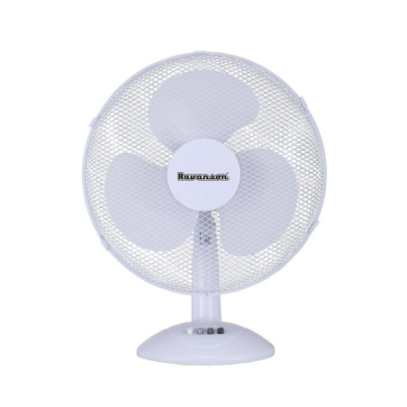 Table Fan Ravanson WT-1040 White Grey 45 W