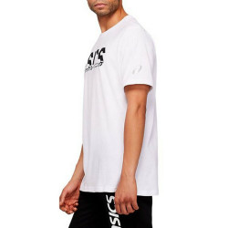 Men’s Short Sleeve T-Shirt Asics Katakana White