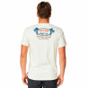 Men’s Short Sleeve T-Shirt Rip Curl FB Tee White