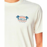 Men’s Short Sleeve T-Shirt Rip Curl FB Tee White