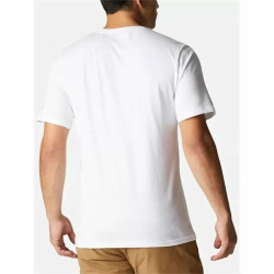 Men’s Short Sleeve T-Shirt Columbia White