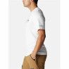 Men’s Short Sleeve T-Shirt Columbia White