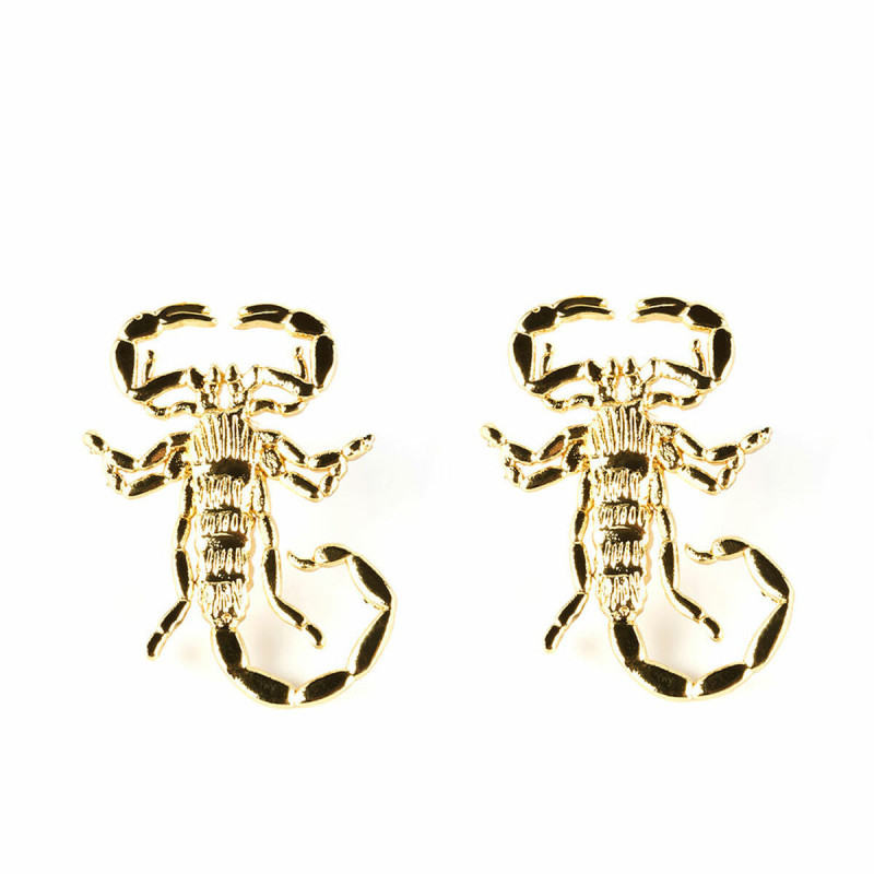 Ladies' Earrings Shabama Sahara Brass gold-plated 4 cm