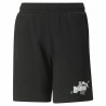 Sport Shorts for Kids Puma Essentials+ Street Art Black