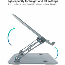 Notebook Stand TooQ TQLRS0012-AL-G Aluminium