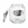 Biscuit jar Silver Metal 400 ml 19 x 22,5 x 19 cm (4 Units)