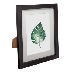 Photo frame Atmosphera Black Wood (5 Pieces)