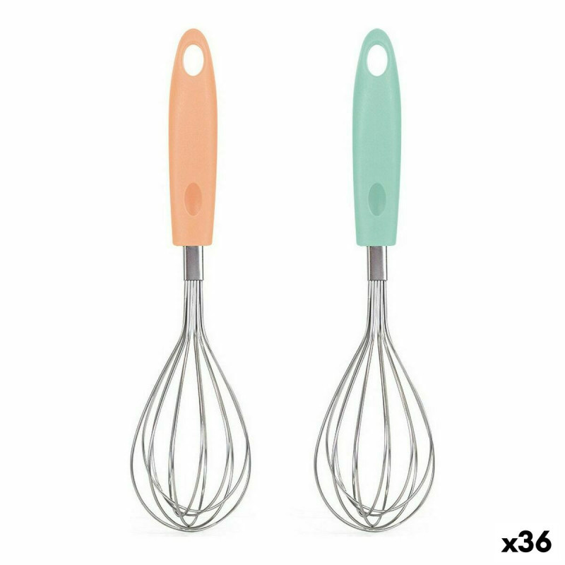 Mixer Whisks Wooow Steel 25 cm (36 Units)