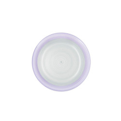 Dessert dish Quid Kaleido Green Purple Ceramic 19 cm (12 Units)