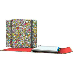 Ring binder Grafoplas Carpeplús Icons Multicolour A4 (2 Units)