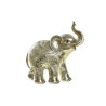 Decorative Figure DKD Home Decor 24 x 10 x 24 cm Elephant Golden Colonial