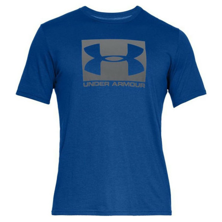 Men’s Short Sleeve T-Shirt Under Armour Boxed Sportstyle Blue