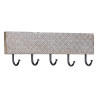 Wall mounted coat hanger 45,5 x 7 x 15 cm Metal Wood