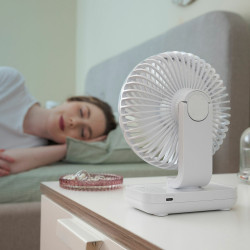 Rechargeable Desk Fan Fanrec InnovaGoods Ø5,4'' 3600 mAh / 13,3 W