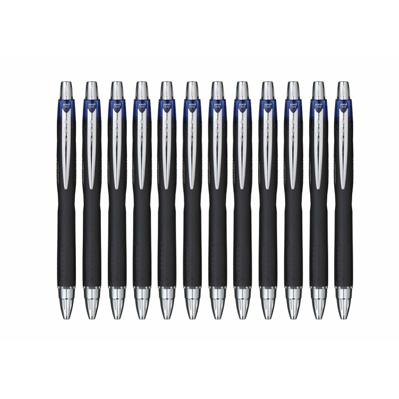 Liquid ink pen Uni-Ball Rollerball Jetstream SXN-210 Blue 1 mm (12 Pieces)