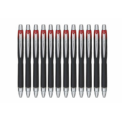 Liquid ink pen Uni-Ball Rollerball Jetstream SXN-210 Red 1 mm (12 Pieces)