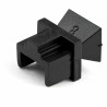 Dust-resistant Startech RJ45COVER Black 100 Units RJ45