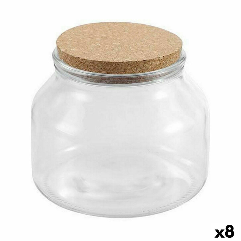 Jar La Mediterránea 1,6 L Glass (8 Units)