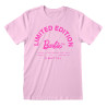 Short Sleeve T-Shirt Barbie Limited Edition Light Pink Unisex