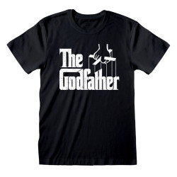 Short Sleeve T-Shirt The Godfather Logo Black Unisex