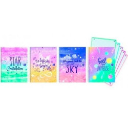 Notebook Oxford Europeanbook 5 Galactic Pastel A4 (5 Units)