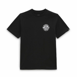 Children’s Short Sleeve T-Shirt Vans Off The Wall OG 66-B Black