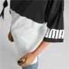 Women’s Short Sleeve T-Shirt Puma Power Colorblock White Black